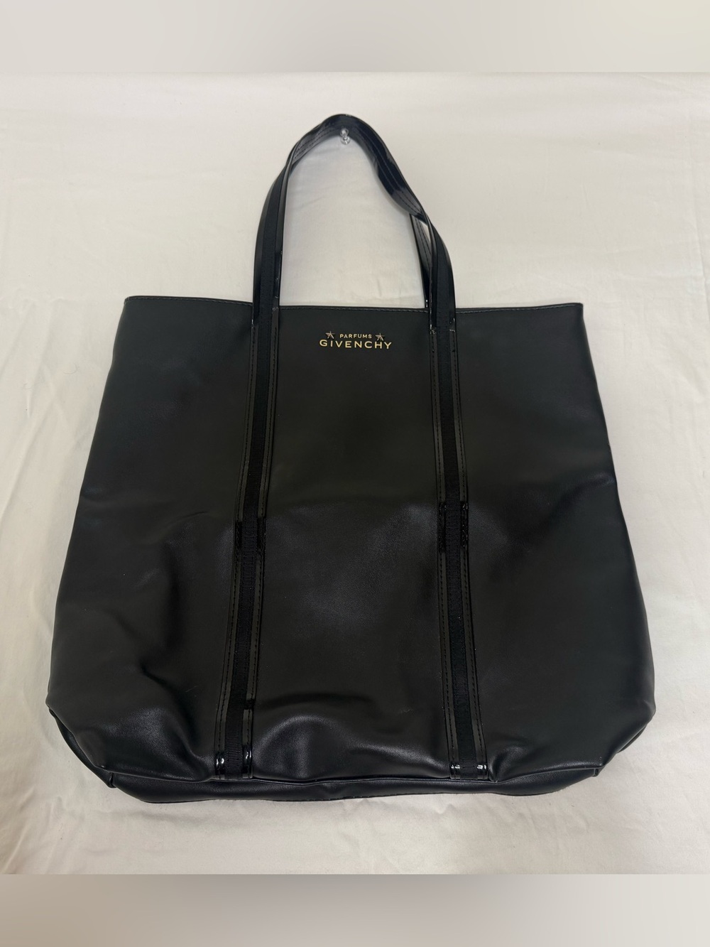 Parfums Givenchy Black Logo Tote Bag Large Promotional Shopper